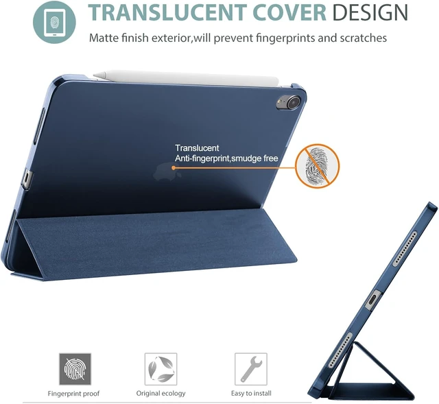 Alt view image 4 of 7 - for iPad Air 11-inch Case M4/M3/M2 Air 5th/4th Gen 10.9 Navy