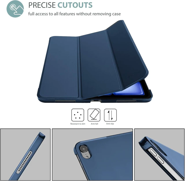 Alt view image 6 of 7 - for iPad Air 11-inch Case M4/M3/M2 Air 5th/4th Gen 10.9 Navy