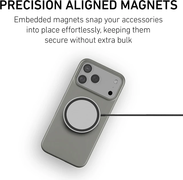 Alt view image 3 of 6 - Magnetic Case for iPhone 17 Pro Max (Natural)