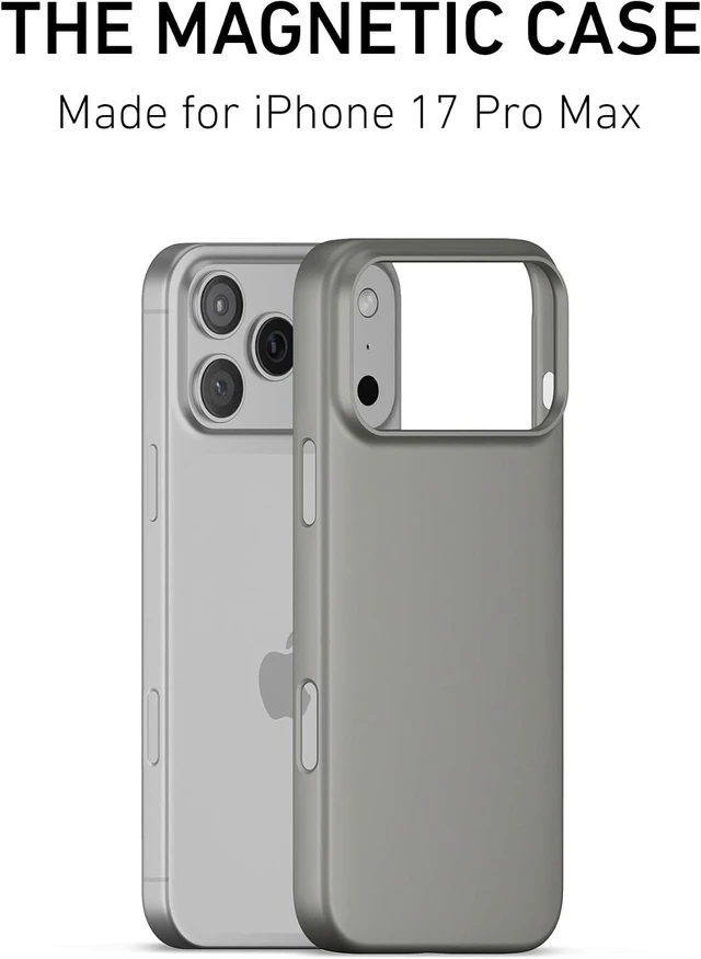 Alt view image 2 of 6 - Magnetic Case for iPhone 17 Pro Max (Natural)