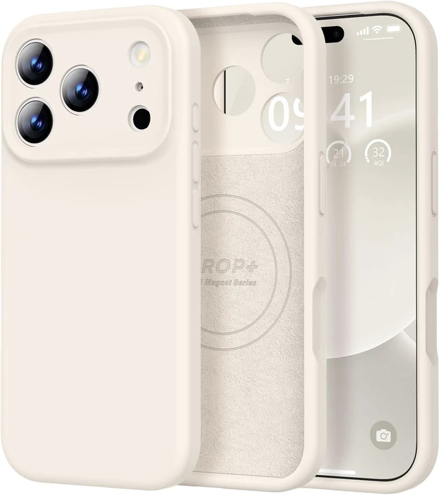 Main image of Magnetic for iPhone 17 Pro Max Case 6.9 Silicone Stone