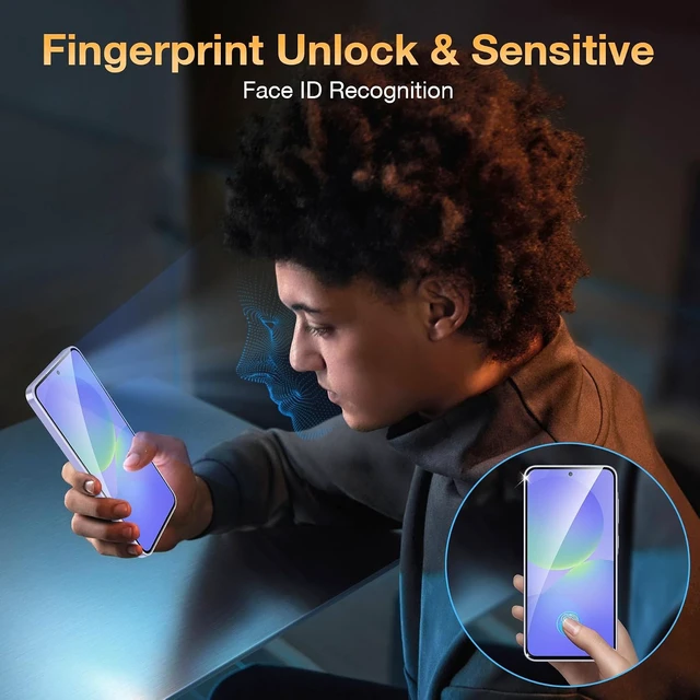 Alt view image 2 of 7 - for Galaxy A36 5G Screen Protector & Camera Lens Protector