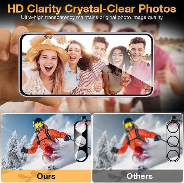 Alt view image 4 of 7 - for Galaxy A36 5G Screen Protector & Camera Lens Protector