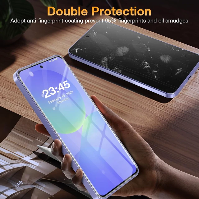 Alt view image 5 of 7 - for Galaxy A36 5G Screen Protector & Camera Lens Protector