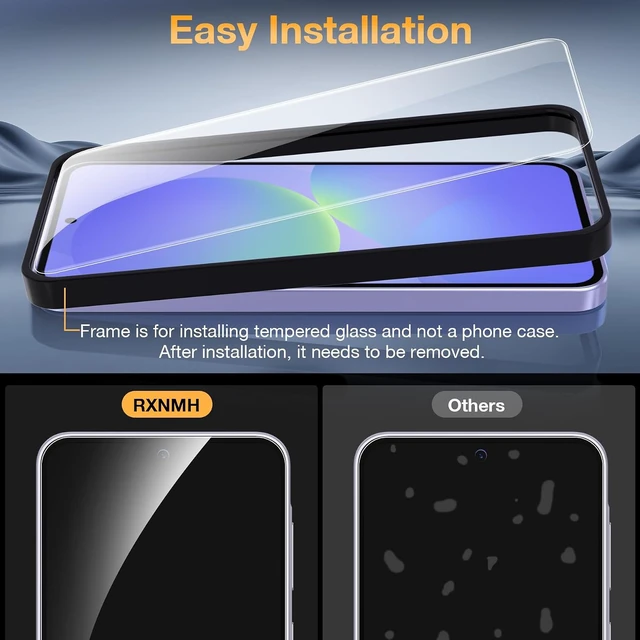 Alt view image 7 of 7 - for Galaxy A36 5G Screen Protector & Camera Lens Protector
