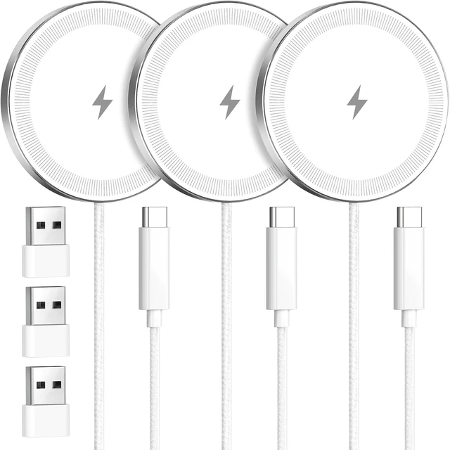 Main image of 15W Fast Magnetic Wireless Charging Pad Suitable for Travel Home Office