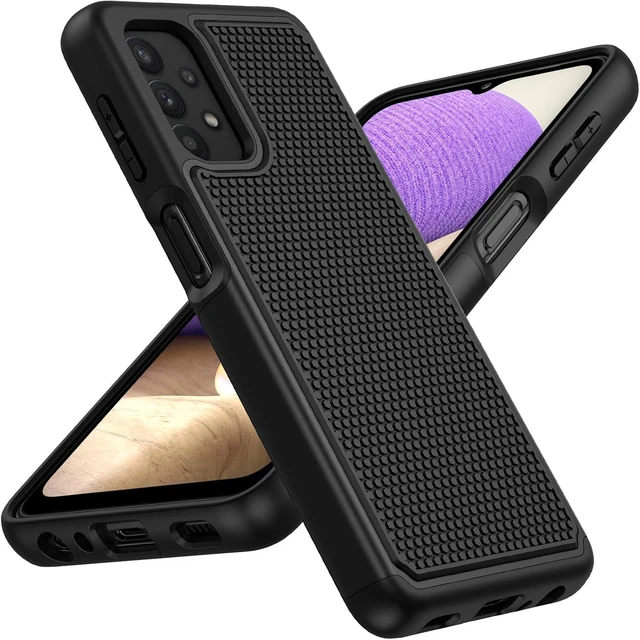 Main image of for Galaxy A32-5G Phone Case: Dual Layer A32 5G Cover Black