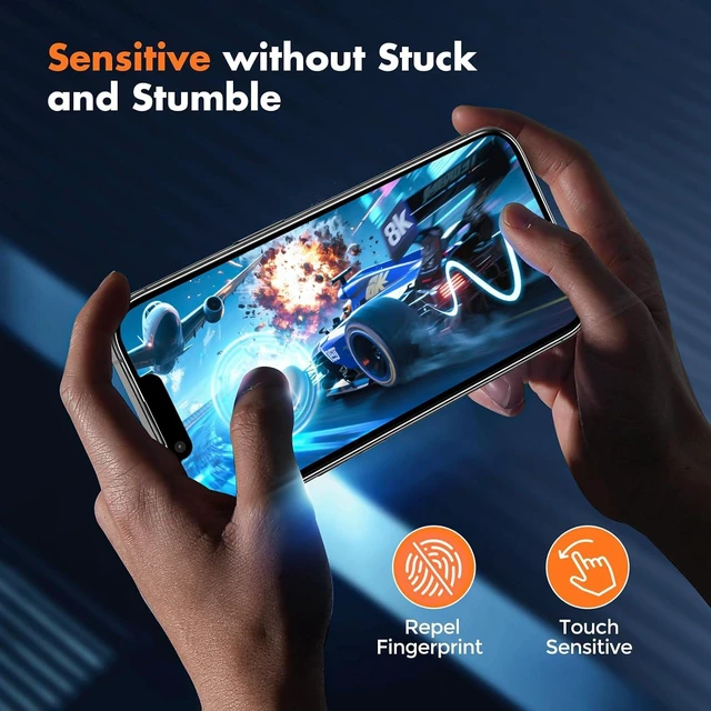 Alt view image 5 of 7 - 3-Pack Screen Protector for iPhone 16e Full Coverage