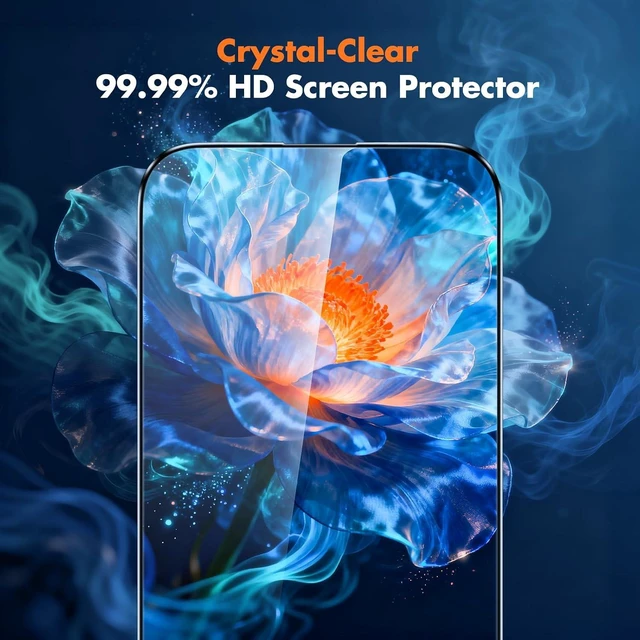 Alt view image 7 of 7 - 3-Pack Screen Protector for iPhone 16e Full Coverage