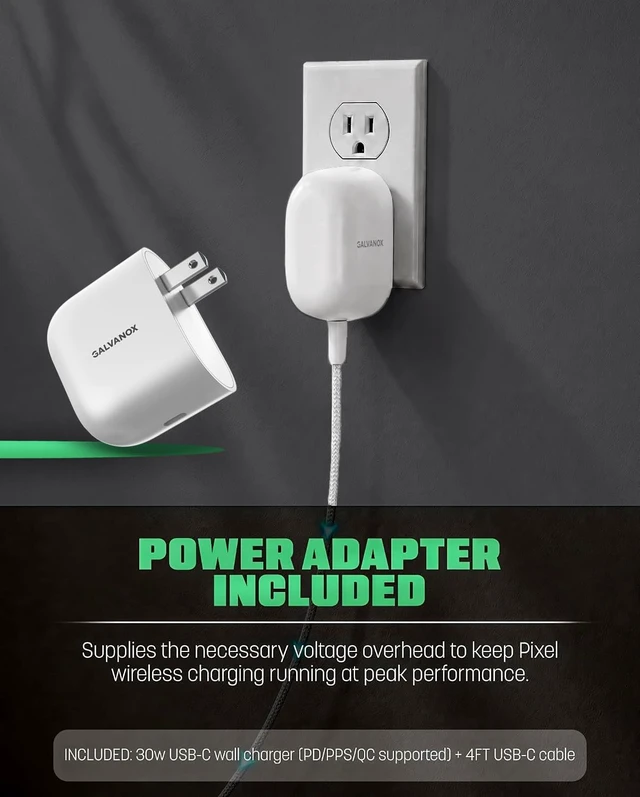 Alt view image 2 of 7 - Qi2.2 25W Magnetic Wireless Charger Stand for Pixel Phones