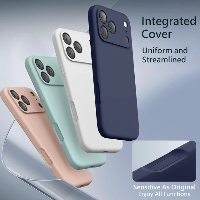 Alt view image 7 of 7 - Magnetic for iPhone 17 Pro Max Case 6.9 Navy Blue