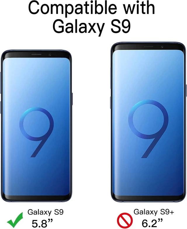 Alt view image 2 of 7 - Heavy Duty Case for Galaxy S9 Black