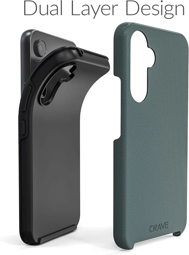 Alt view image 4 of 7 - Dual Guard for Galaxy A54 Case - Forest Green