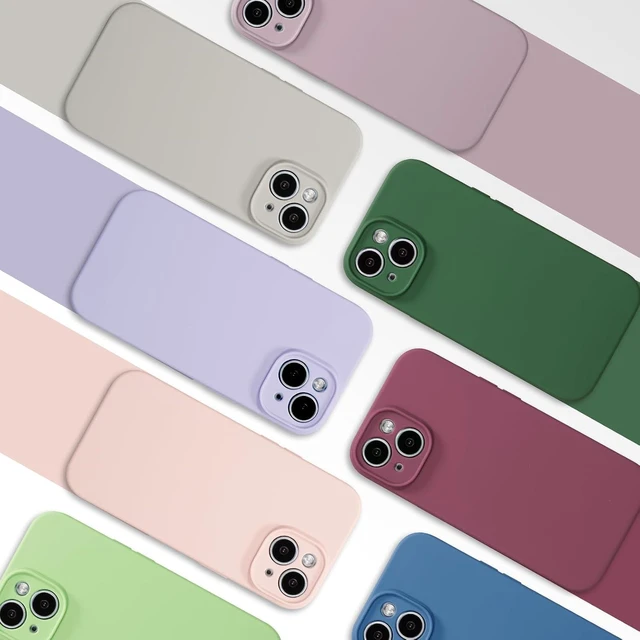 Alt view image 7 of 7 - for iPhone 14 Plus Case Liquid Silicone Case Black