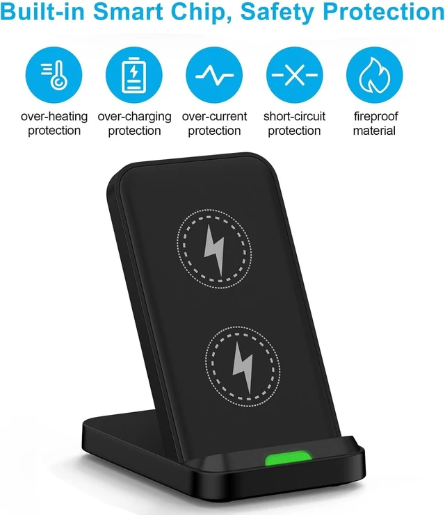 Alt view image 7 of 7 - for Google Pixel 9 10 11 Pro XL Wireless Charger Phone Stand Station for