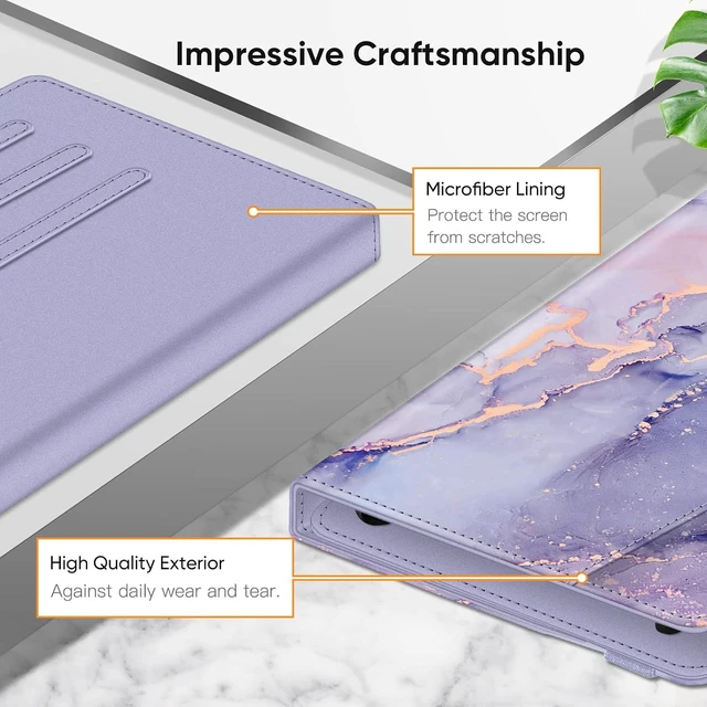 Alt view image 2 of 7 - Fintie Universal Case for 9-11 inch Tablet - Multiple Angle Viewing Cover