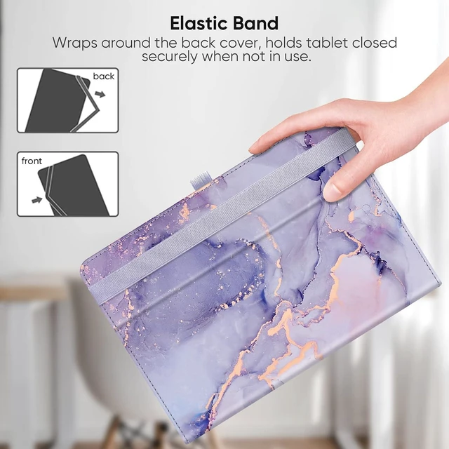Alt view image 6 of 7 - Fintie Universal Case for 9-11 inch Tablet - Multiple Angle Viewing Cover