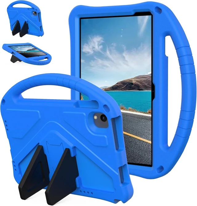 Main image of for Urao C107 10.1 inch Tablet Case 2024 Kids EVA Shockproof Cover with Handle Kickstand for Urao Android Tablet 10.1 (Blue)