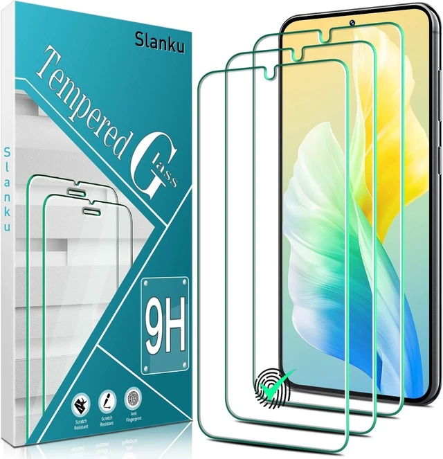 Main image of 3 Pack Screen Protector for Galaxy S23 Tempered Glass Film