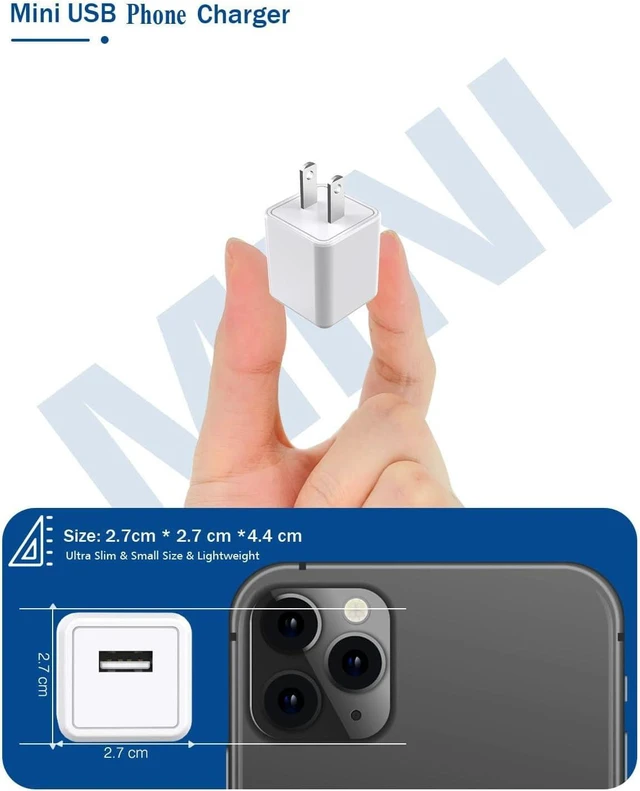 Alt view image 4 of 7 - iPhone Charger Long 6FT iPhone Charger 2Pack i Phone Cord 6feet USB to Lightning Cable Quick Fast Charging Data Sync Cord USB Wall Charge Block Adapter for I Phone14/13/12/11/XS/XR/X/8/7/5/SE2022/iPad