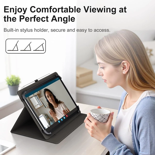 Alt view image 5 of 7 - Universal Case for 10.1 10 11 inch Tablet for 9.6-11 Android 16/15