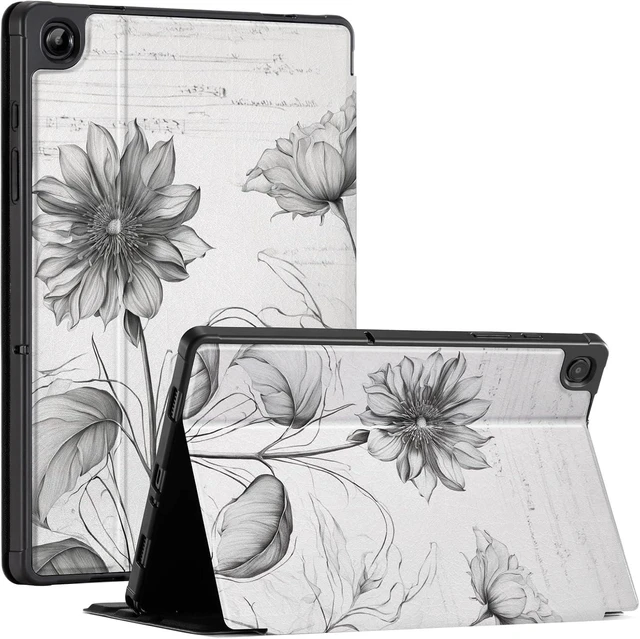 Main image of Case for Galaxy Tab A11+ Plus 11 2025 Multi-Viewing Angles All New PU Leather Folio Stand Cover with Auto Sleep Wake Feature for Galaxy Tab A11+ Tablet 11-inch Sunflower