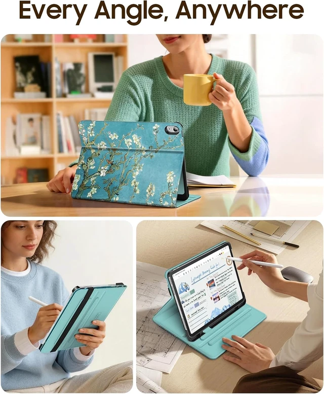 Alt view image 5 of 7 - Fintie Folio Case for iPad Air 11-inch & iPad Air 5th/4th Generation 10.9