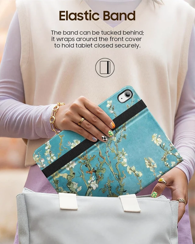 Alt view image 7 of 7 - Fintie Folio Case for iPad Air 11-inch & iPad Air 5th/4th Generation 10.9