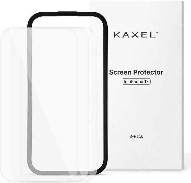 Main image of Premium Screen Protector for iPhone 17 Tempered Glass Anti-Scratch Bubble-Free 3 Pack