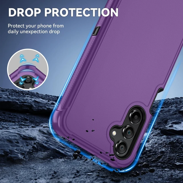 Alt view image 3 of 7 - for Galaxy A16 5G Case Lilac Purple/Black