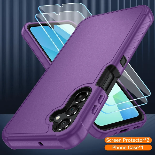 Alt view image 4 of 7 - for Galaxy A16 5G Case Lilac Purple/Black