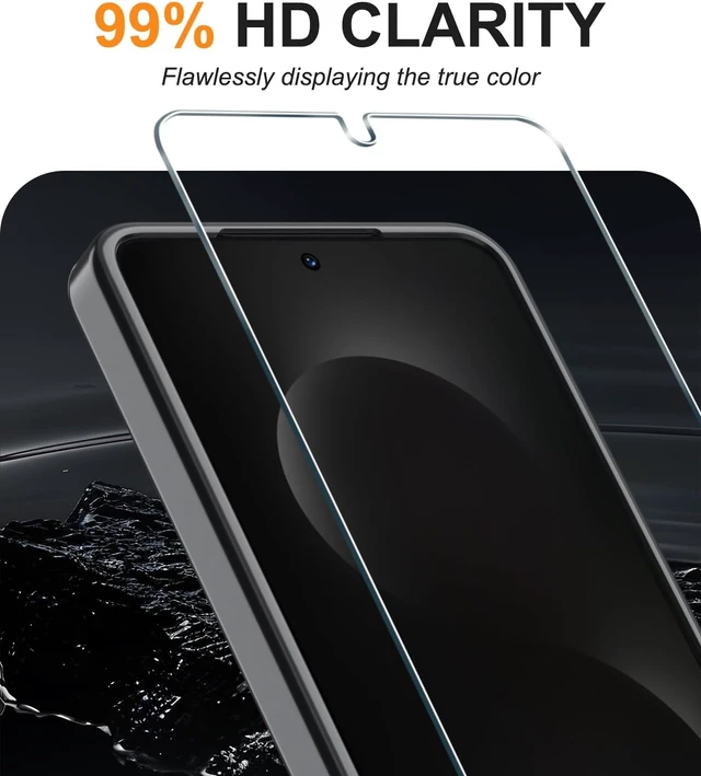Alt view image 5 of 7 - Magnetic for Galaxy S26 Case with Screen Protector+Wrist Strap Compatible with MagSafe Military Grade Drop Protection Shockproof Slim Translucent Matte Phone Cover Black