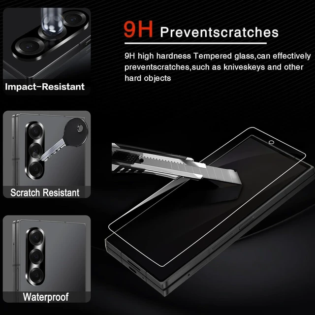 Alt view image 5 of 7 - Screen Protector for Galaxy Z Fold 8 Ultra/Z Fold 7