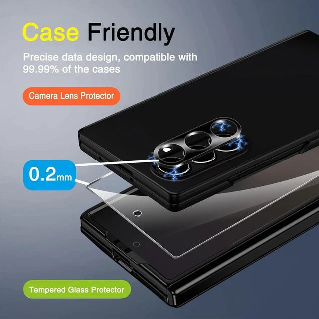 Alt view image 6 of 7 - Screen Protector for Galaxy Z Fold 8 Ultra/Z Fold 7