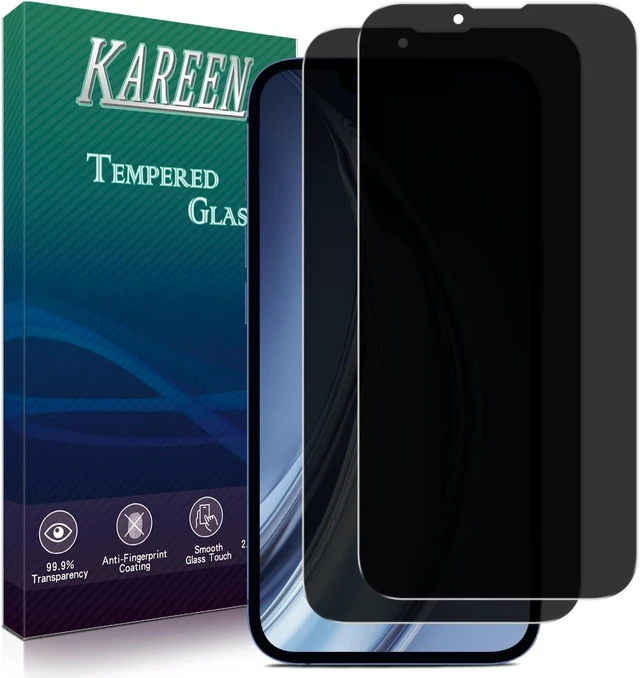Main image of 2 Pack Privacy Screen Protector for iPhone 13 Pro Max/iPhone 14 Plus