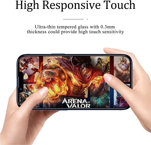 Alt view image 5 of 6 - 2 Pack Privacy Screen Protector for iPhone 13 Pro Max/iPhone 14 Plus