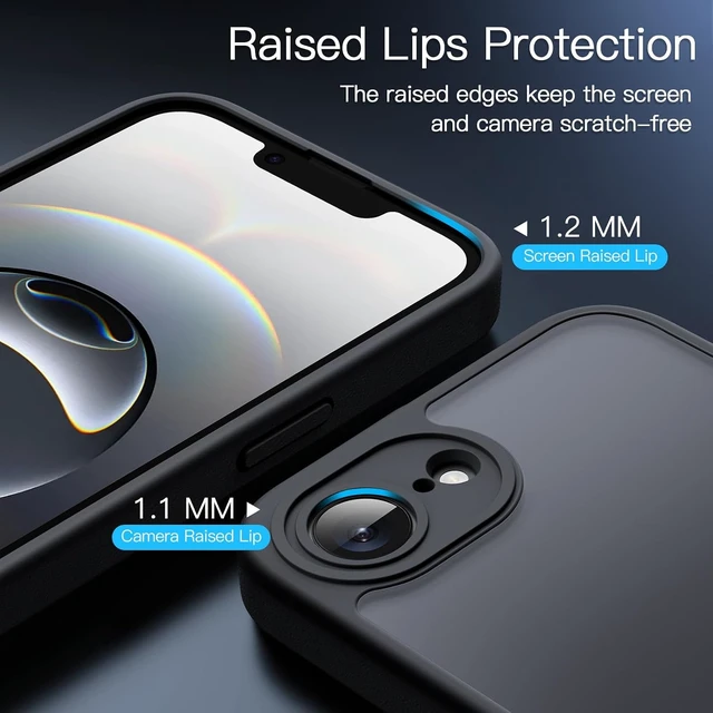 Alt view image 5 of 6 - Matte Case for iPhone 17e/16e Black