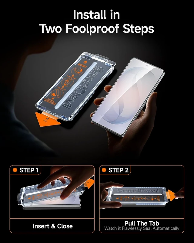 Alt view image 4 of 7 - 3 Pack for Galaxy S26 Screen Protector