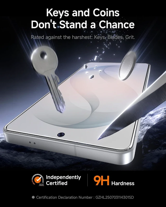 Alt view image 6 of 7 - 3 Pack for Galaxy S26 Screen Protector