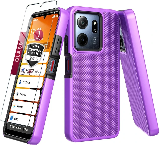 Main image of for Consumer Cellular Iris Connect 2 Phone Case (Purple)