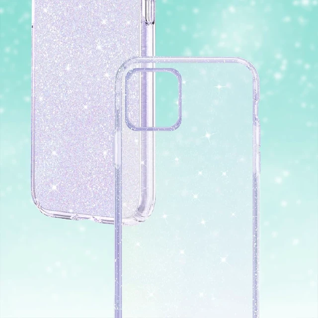 Alt view image 7 of 7 - Compatible with iPhone 11 Case Clear Glitter Sparkle Bling Anti-Scratch Shockproof Protective Flexible Phone Cases Cute Slim Thin Bumper Cover for Women Girls (6.1 inch) 2019