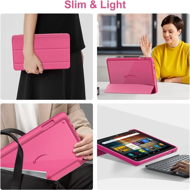 Alt view image 7 of 7 - All-New for Fire HD 8 Tablet Case(12th/10th Gen 2024/2022/2020)