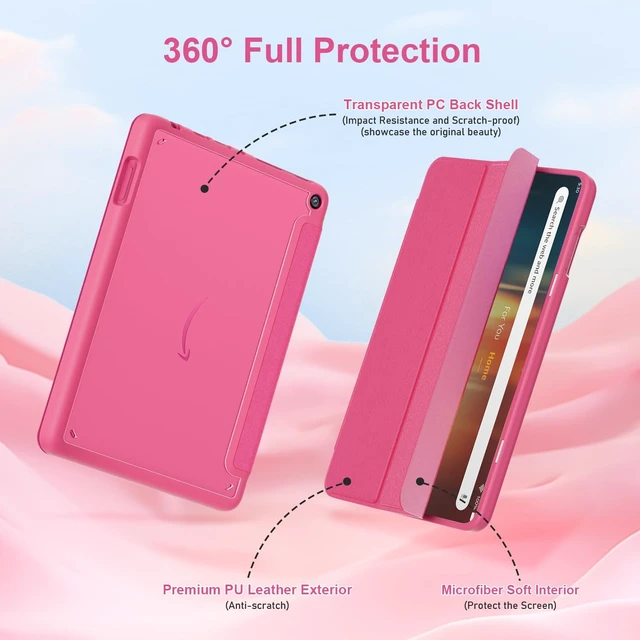 Alt view image 3 of 7 - All-New for Fire HD 8 Tablet Case(12th/10th Gen 2024/2022/2020)
