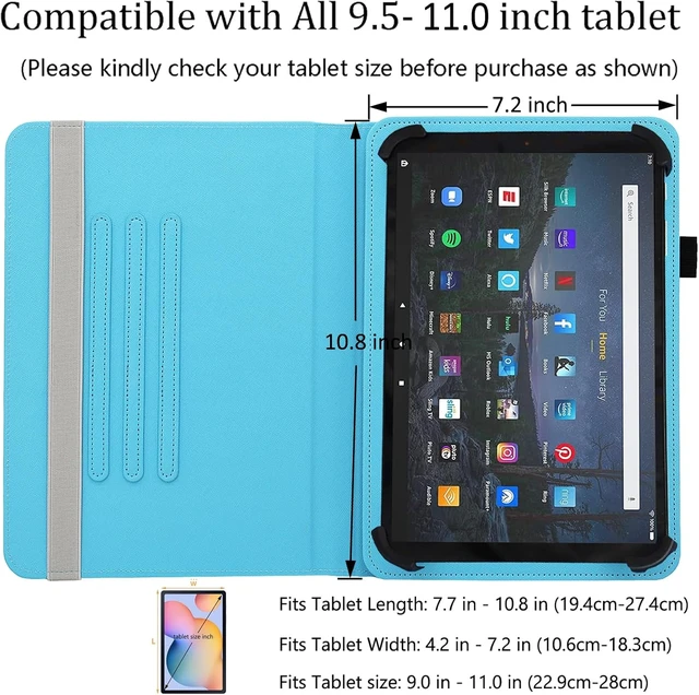 Alt view image 7 of 7 - Universal 10 10.1 11 Inch Android Tablet Case Cover