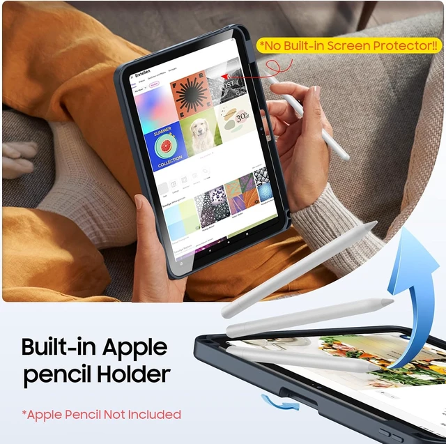 Alt view image 5 of 7 - Fintie Shockproof Case for iPad (A16) 11th Gen 11-in iPad 10th Gen 10.9
