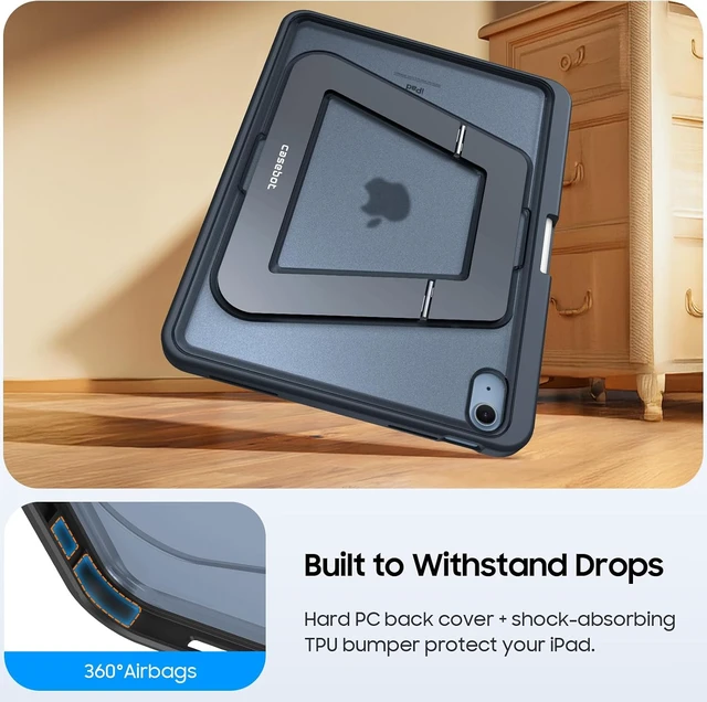 Alt view image 7 of 7 - Fintie Shockproof Case for iPad (A16) 11th Gen 11-in iPad 10th Gen 10.9