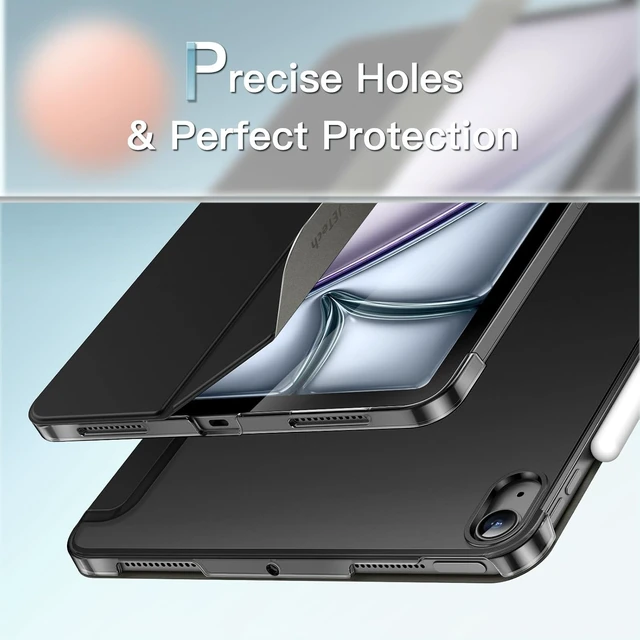 Alt view image 3 of 6 - Case for iPad Air 11 M4/M3/M2 & iPad Air 5/4 10.9 Black