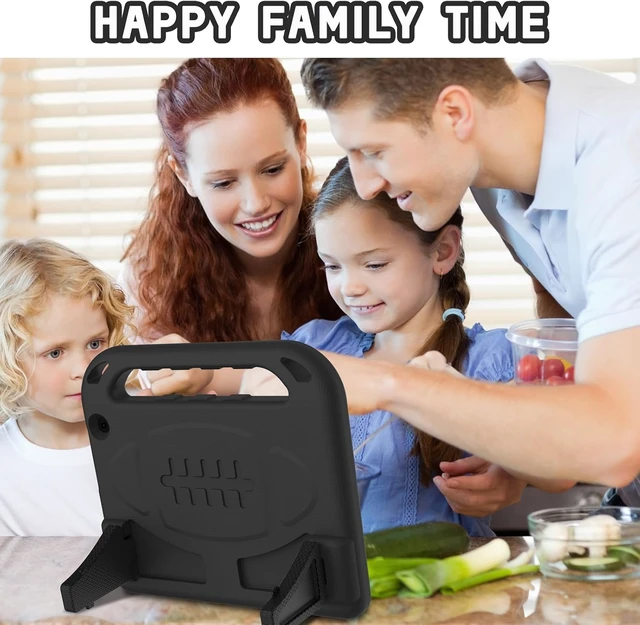 Alt view image 5 of 6 - Kids Case for 10-Inch Tablet with Built-in Screen Protector Black