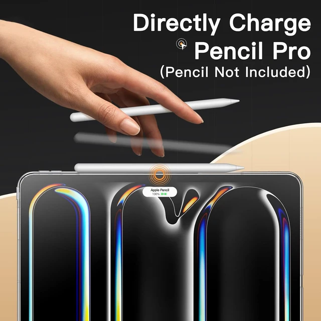 Alt view image 4 of 6 - Clear Case for iPad Pro 13 M5/M4 (2025/2024) Anti-Yellowing