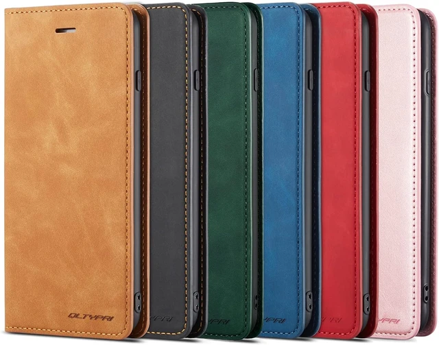 Alt view image 7 of 7 - Wallet Case for Galaxy A16 4G/5G 3 Card Holders Brown